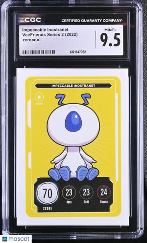 2022 Zerocool Veefriends Series 2 Impeccable Inostranet CGC 9.5 