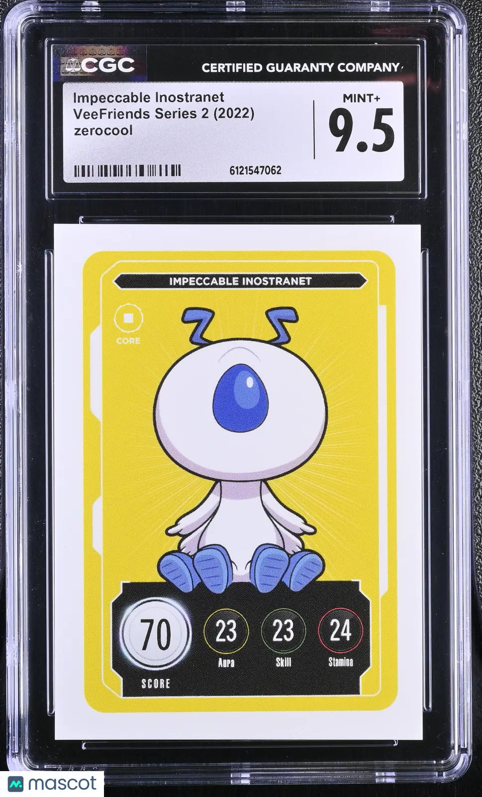 2022 Zerocool Veefriends Series 2 Impeccable Inostranet CGC 9.5 