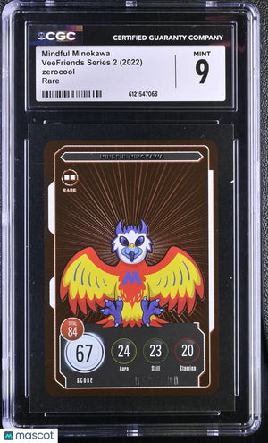 2022 Zerocool Veefriends Series 2 Mindful Minokawa Rare /500 CGC 9 