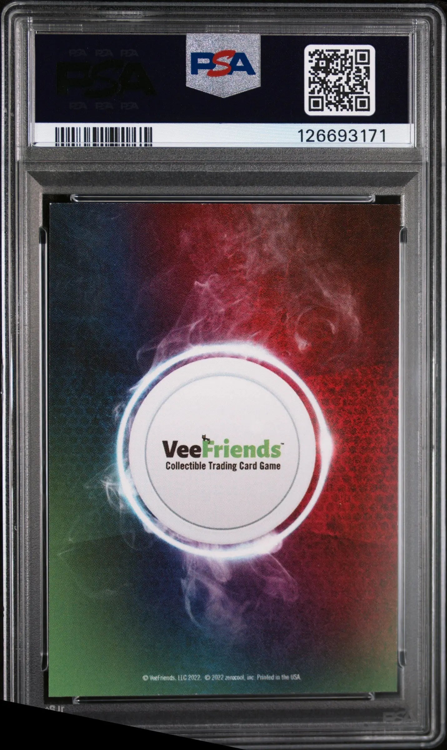 2022 Zerocool Veefriends Series 2 Patient Panda Series 2 PSA 9 