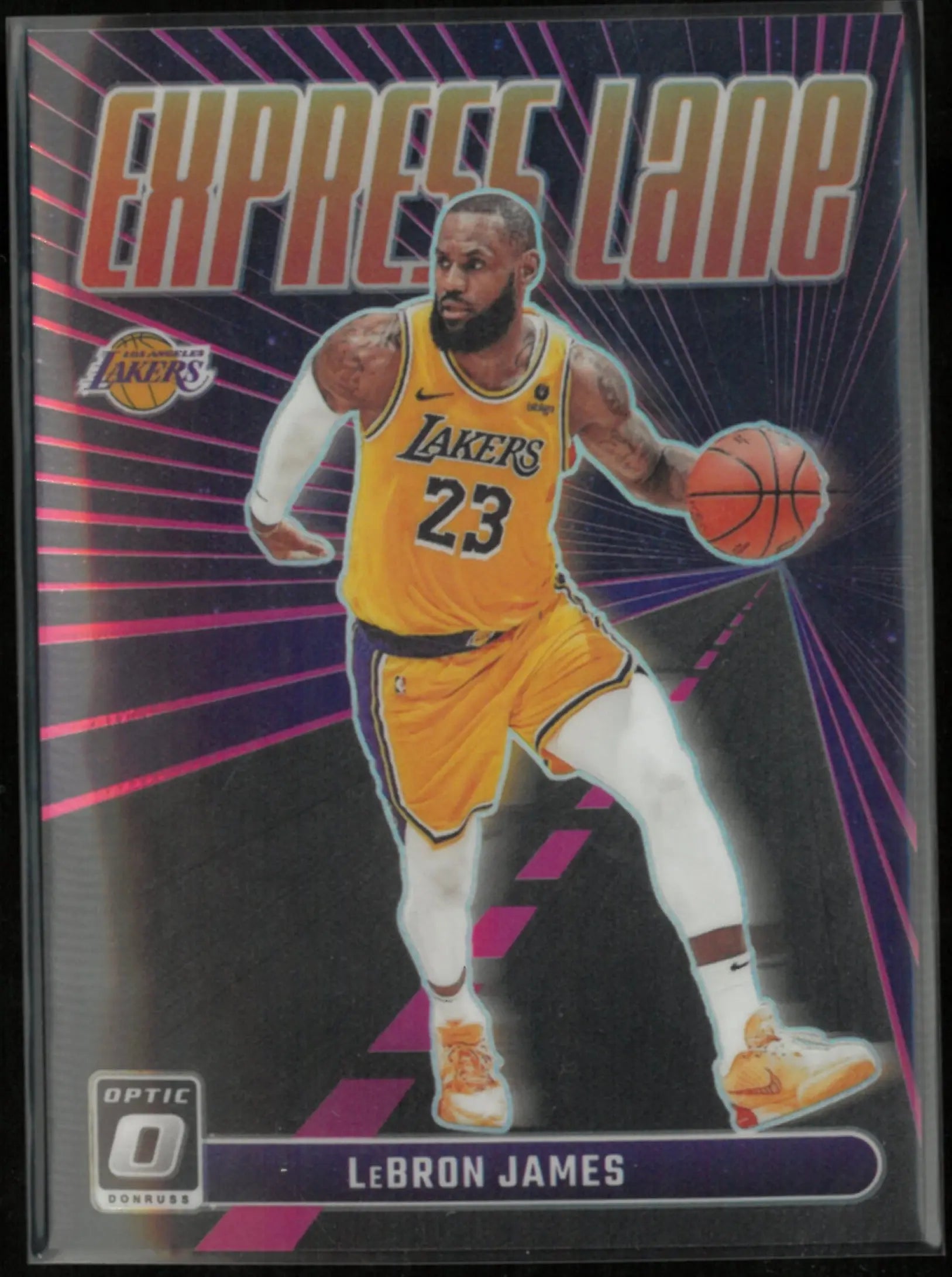 2023-24 Donruss Optic Basketball Lebron James Express Lane /25 