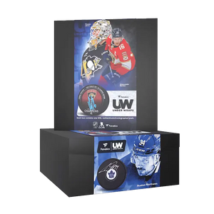 2023-24 Fanatics Under Wraps Autographed Hockey Puck 