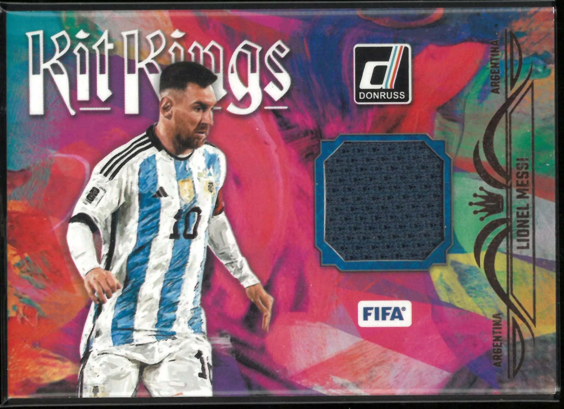 2023-24 Panini Donruss Kit Kings Lionel Messi Patch 