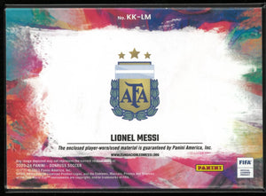 2023-24 Panini Donruss Kit Kings Lionel Messi Patch 