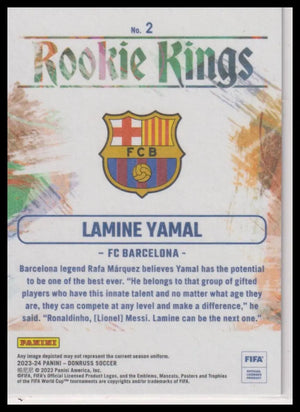 2023-24 Panini Donruss Rookie Kings Lamine Yamal RC 