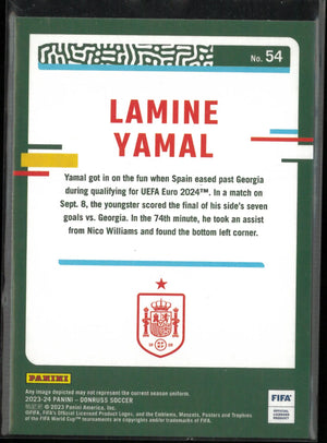 2023-24 Panini Donruss Rookie Lamine Yamal Cubic RC 