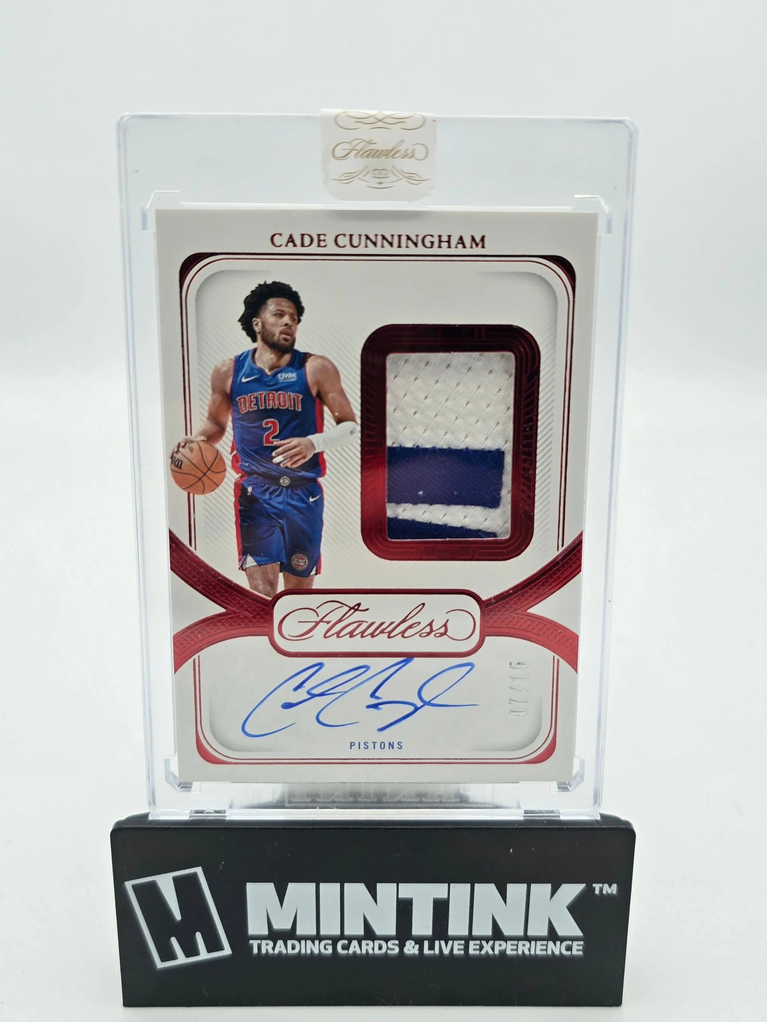 その他 cade cunningham RC patch auto 2023-24 Panini Flawless Basketball Cade Cunningham Ruby Patch Auto