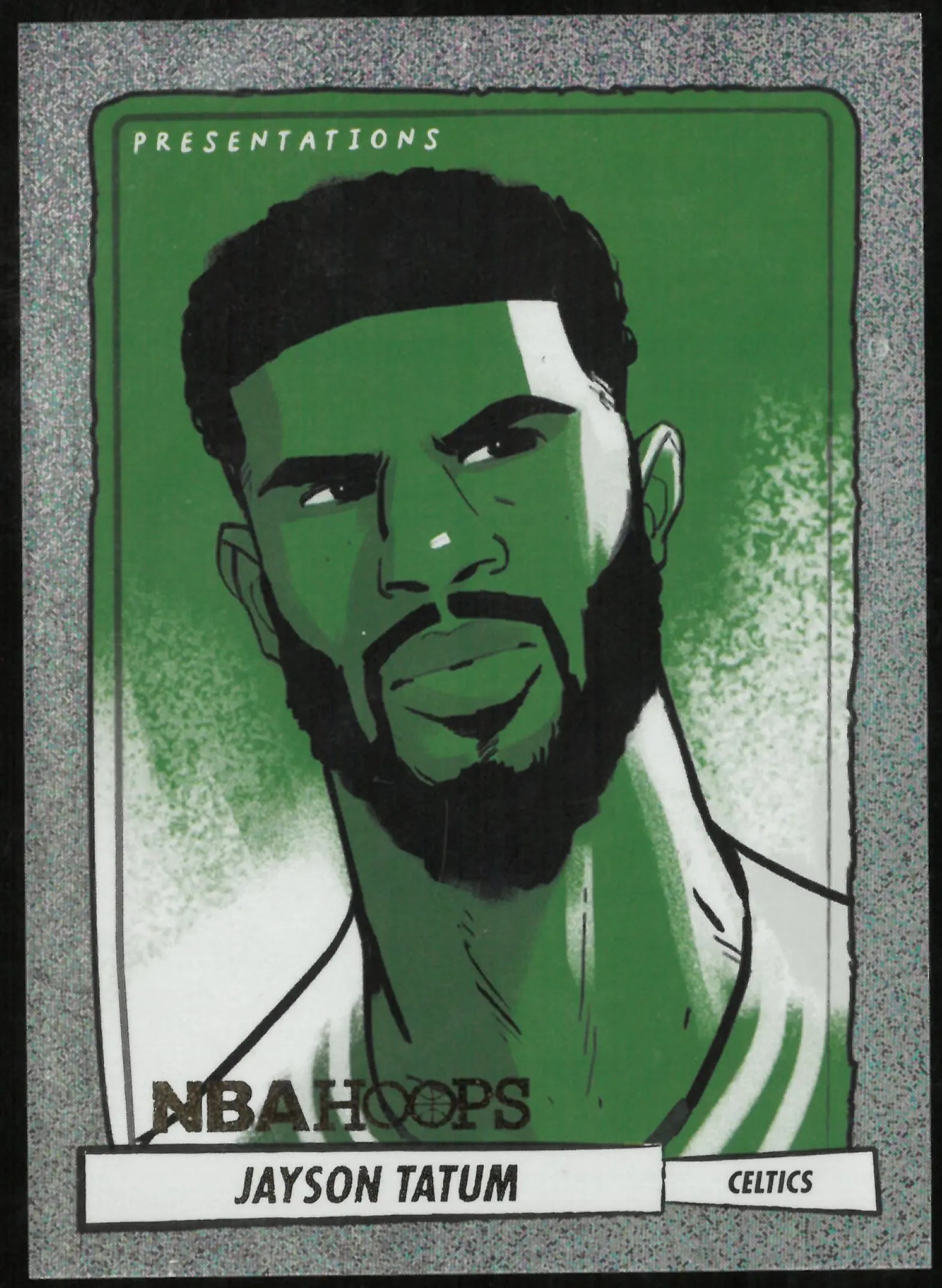 2023-24 Panini Hoops Basketball Presentation Jayson Tatum 