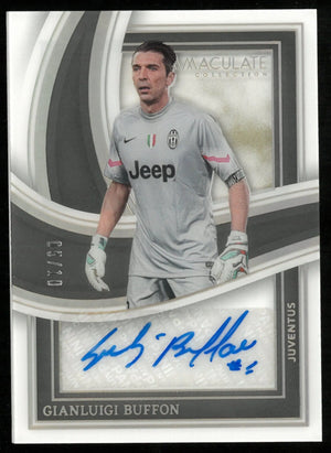 2023-24 Panini Immaculate Collection Shadowbox Signatures Gianluigi Buffon /10 
