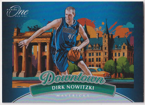 2023-24 Panini One and One Dirk Nowitzki Downtown Variation 