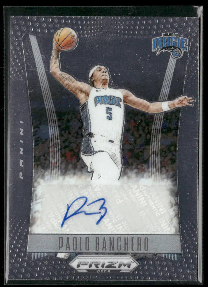 Buy 2023-24 Panini Prizm DECA Signatures Auto Paolo Banchero