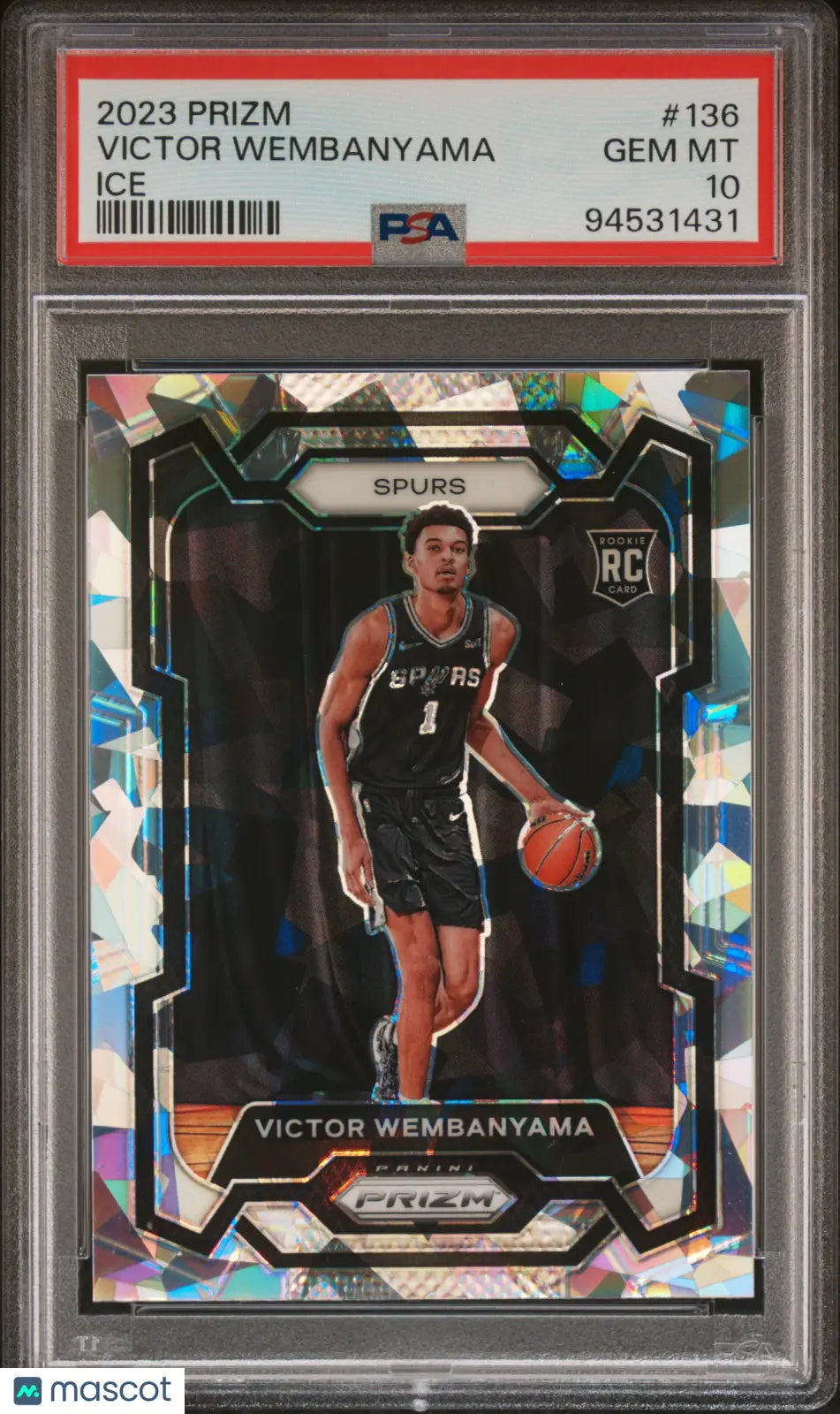 Victor Wembanyama Rookie Card PSA 10 | 2023 Panini Prizm