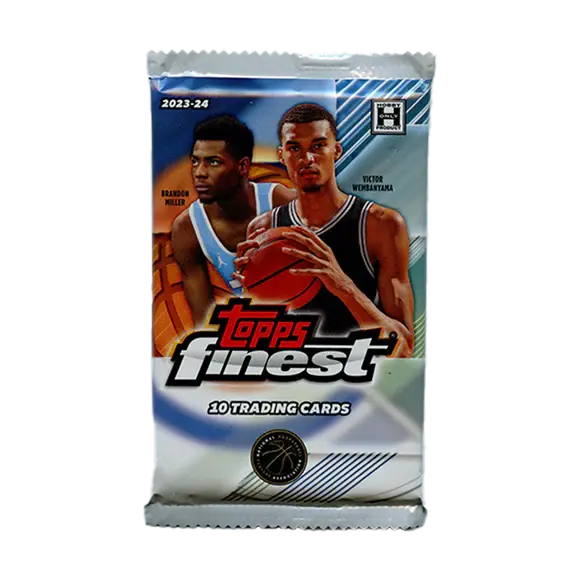 2023-24 Topps Finest Basketball Hobby Pack (Single Pack Sales) 
