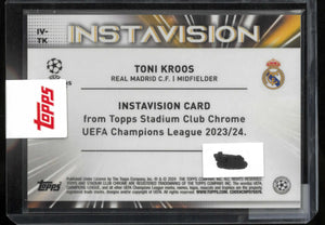 2023-24 Topps Stadium Club Chrome UCL Instavision Toni Kroos Gold /10 