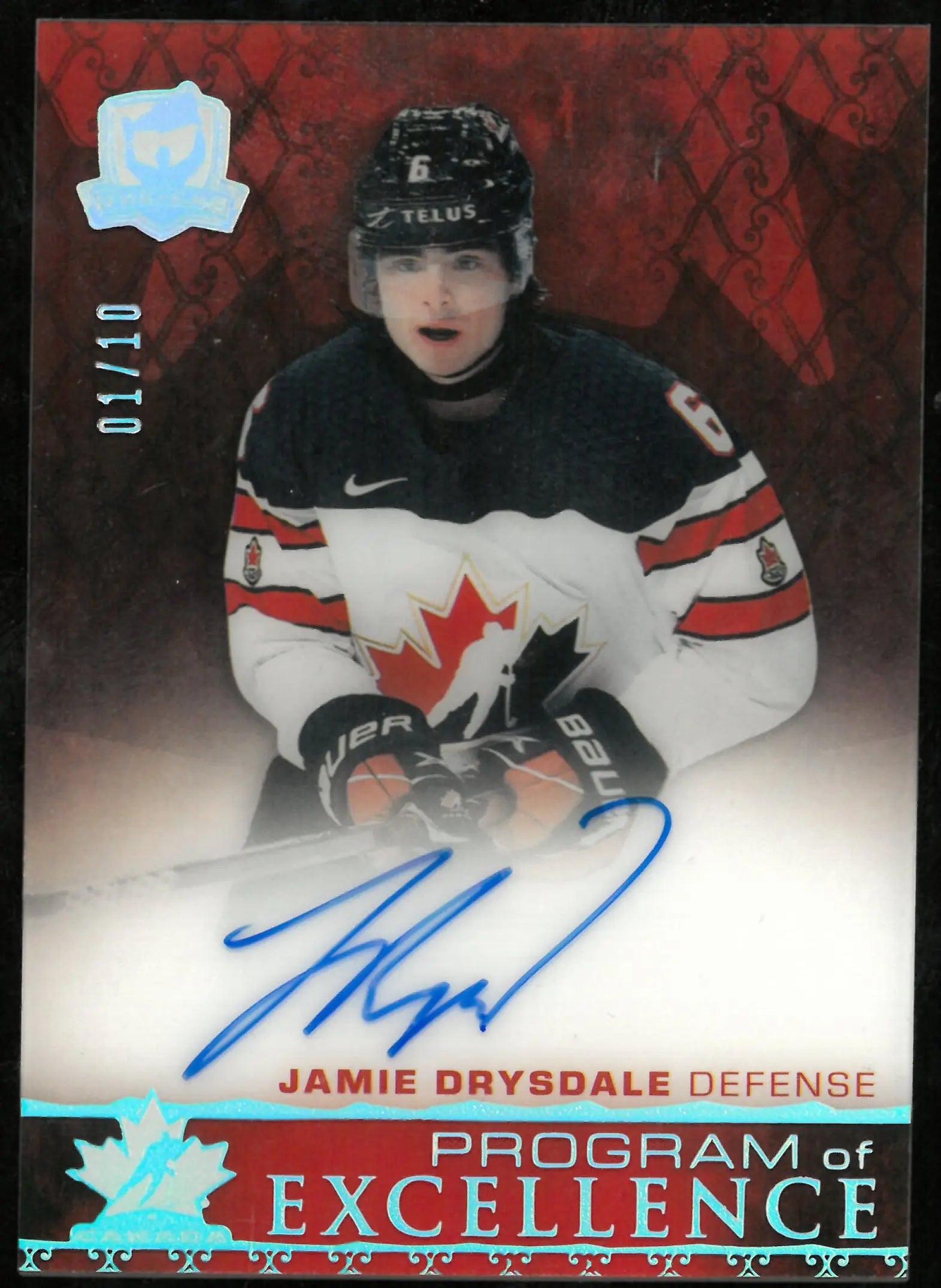 2023-24 UD The Cup Program Of Excellence Auto Jamie Drysdale /10 