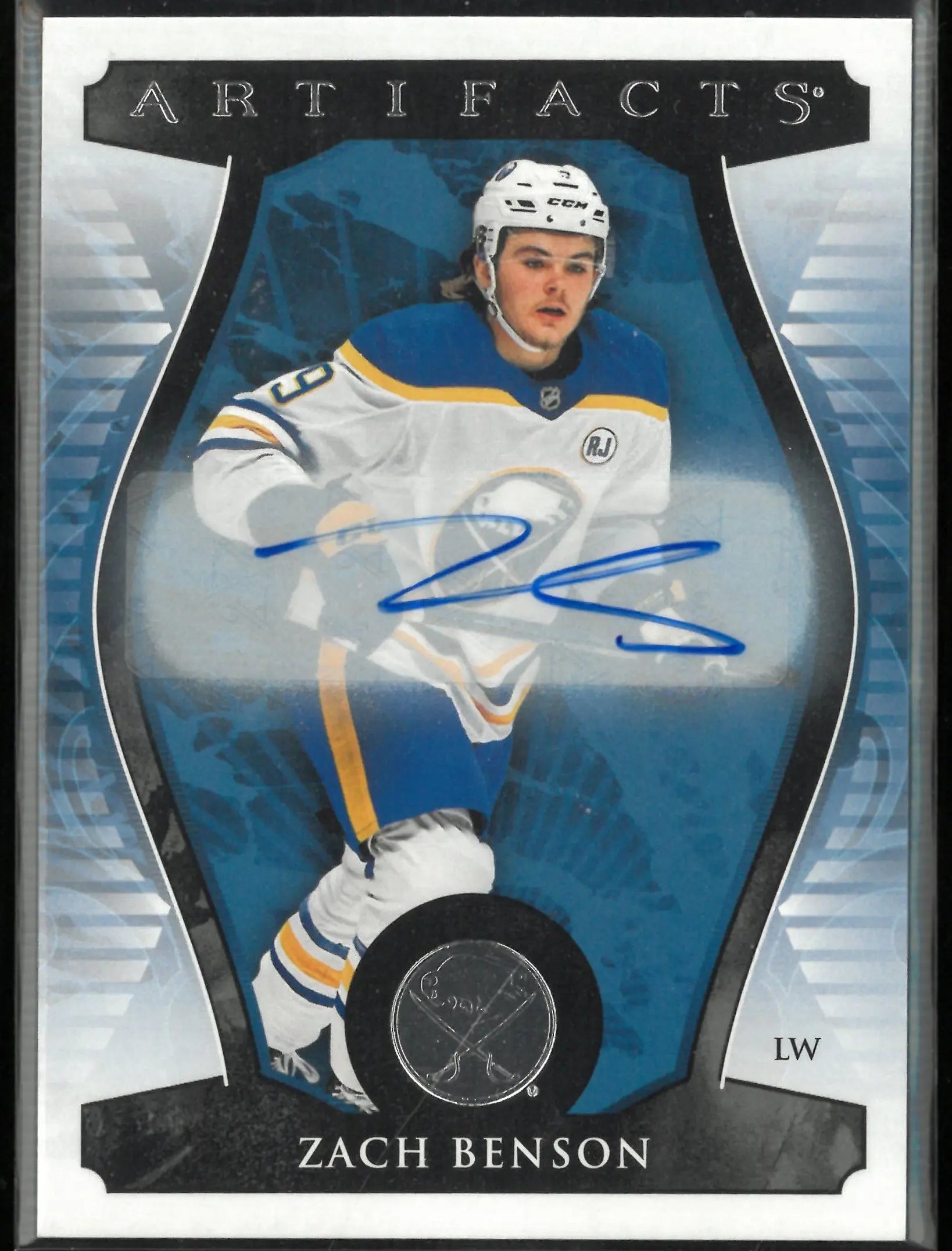 2023-24 Upper Deck Artifacts Hockey Auto Zach Benson 