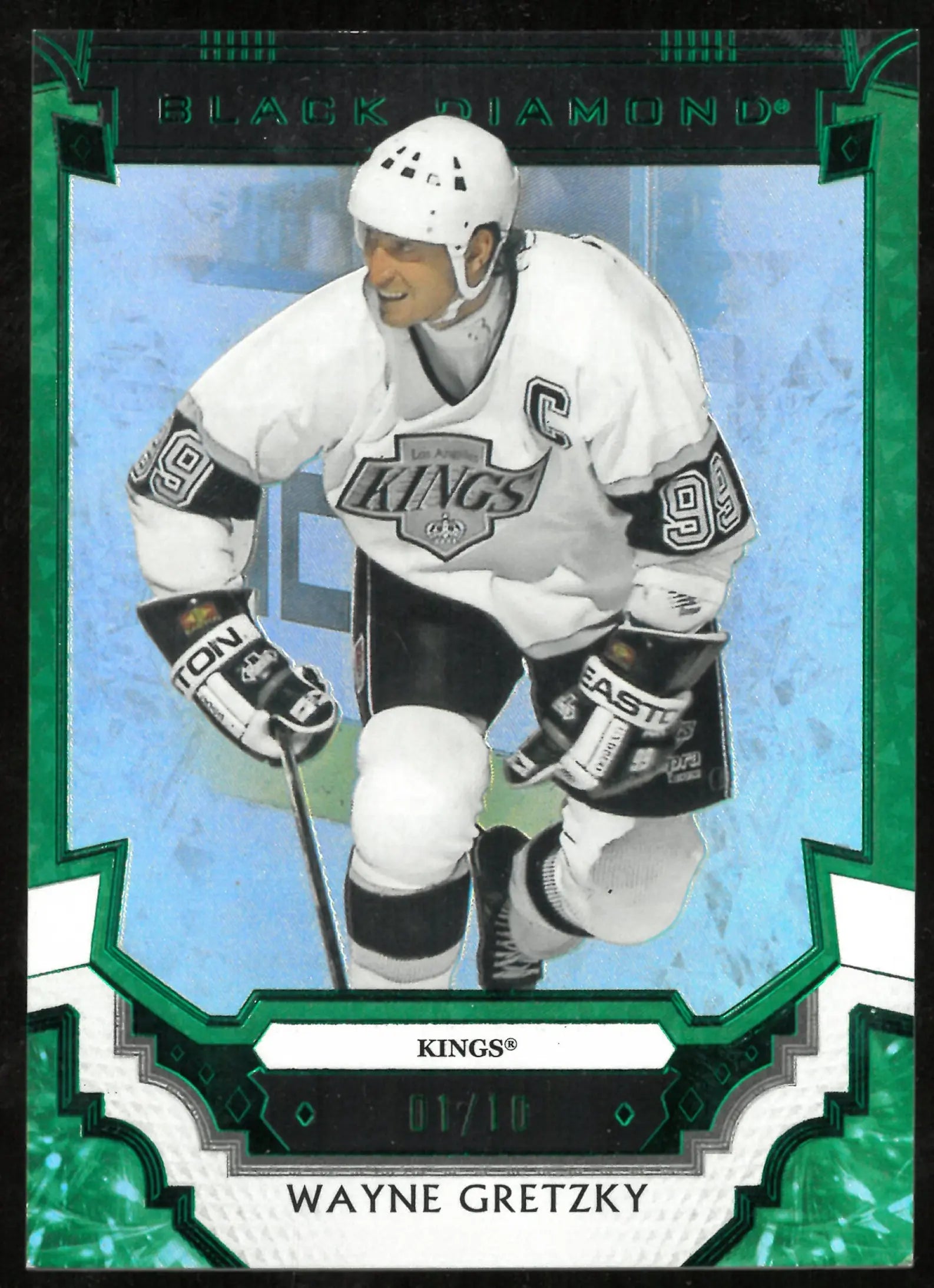 2023-24 Upper Deck Black Diamond Green Wayne Gretzky /10 