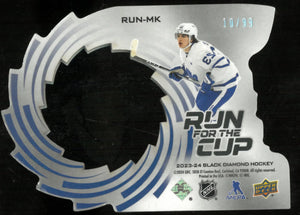 2023-24 Upper Deck Black Diamond Run For The Cup Matthew Knies /99 