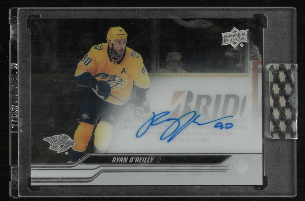 2023-24 Upper Deck Clear Cut Hockey Autograph Ryan O'Reilly Auto 