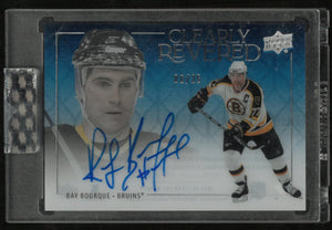 2023-24 Upper Deck Clear Cut Hockey Clearly Revered Ray Bourque Autograph /25 