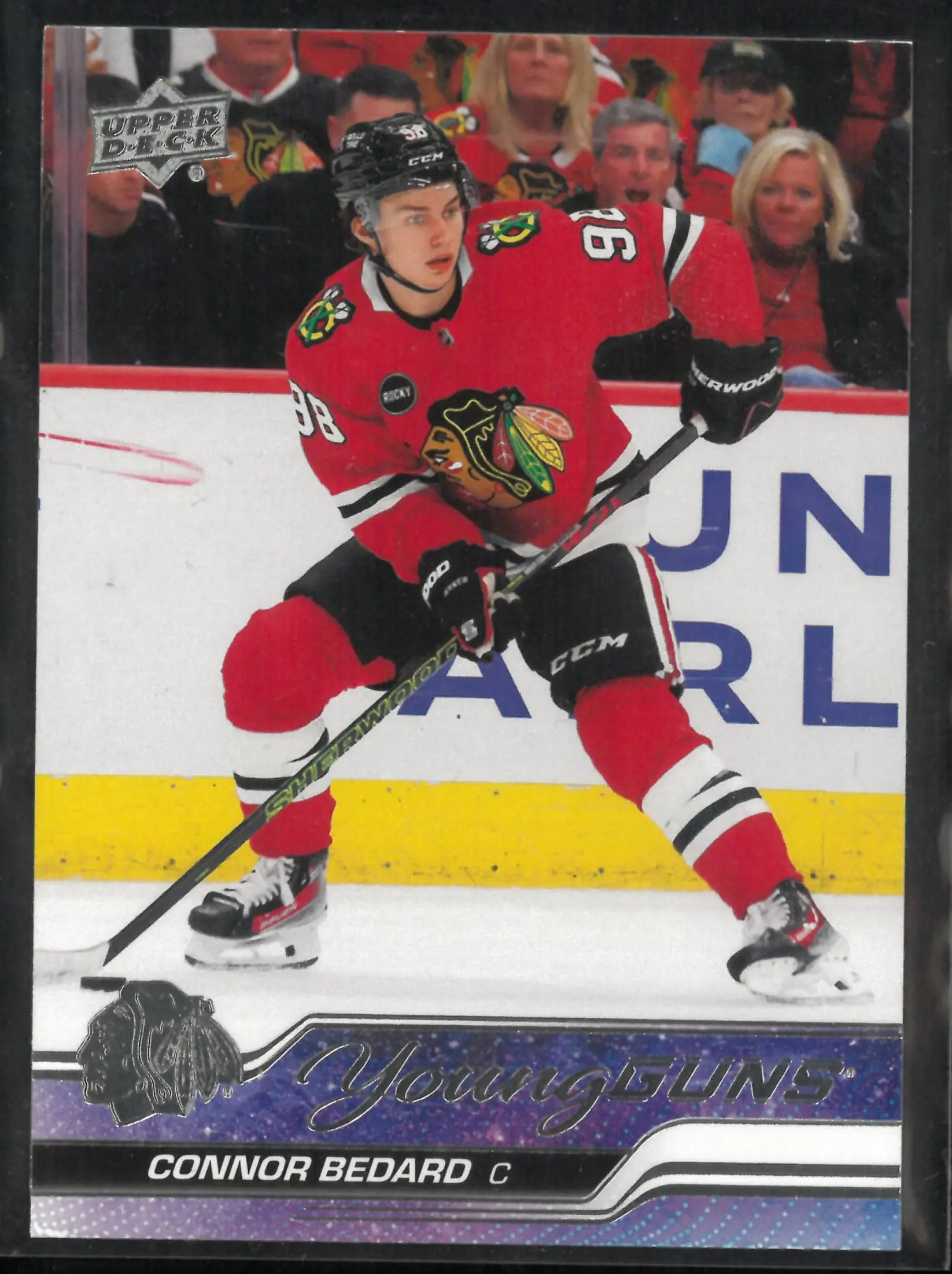 2023-24 Upper Deck Series 2 Young Guns Connor Bedard 