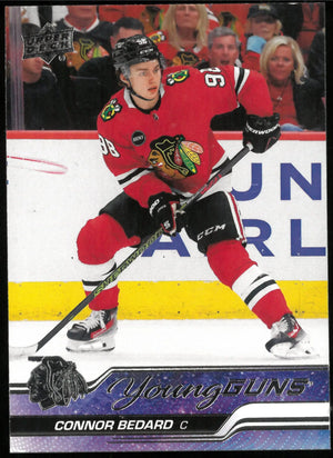 2023-24 Upper Deck Series 2 Young Guns Rookie Connor Bedard 