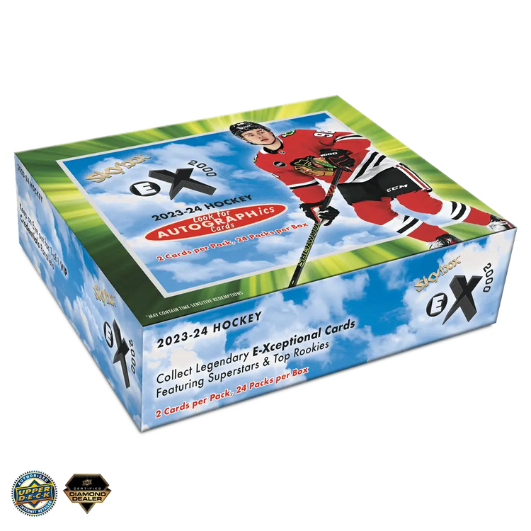 2023-24 Upper Deck SkyBox E-X 2000 Hockey Hobby Box (Pre Order) 