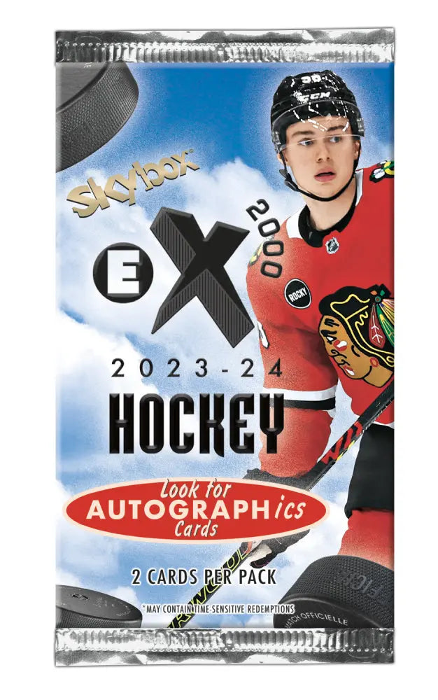 2023-24 Upper Deck SkyBox E-X 2000 Hockey Hobby Pack (Single Pack Sales) 