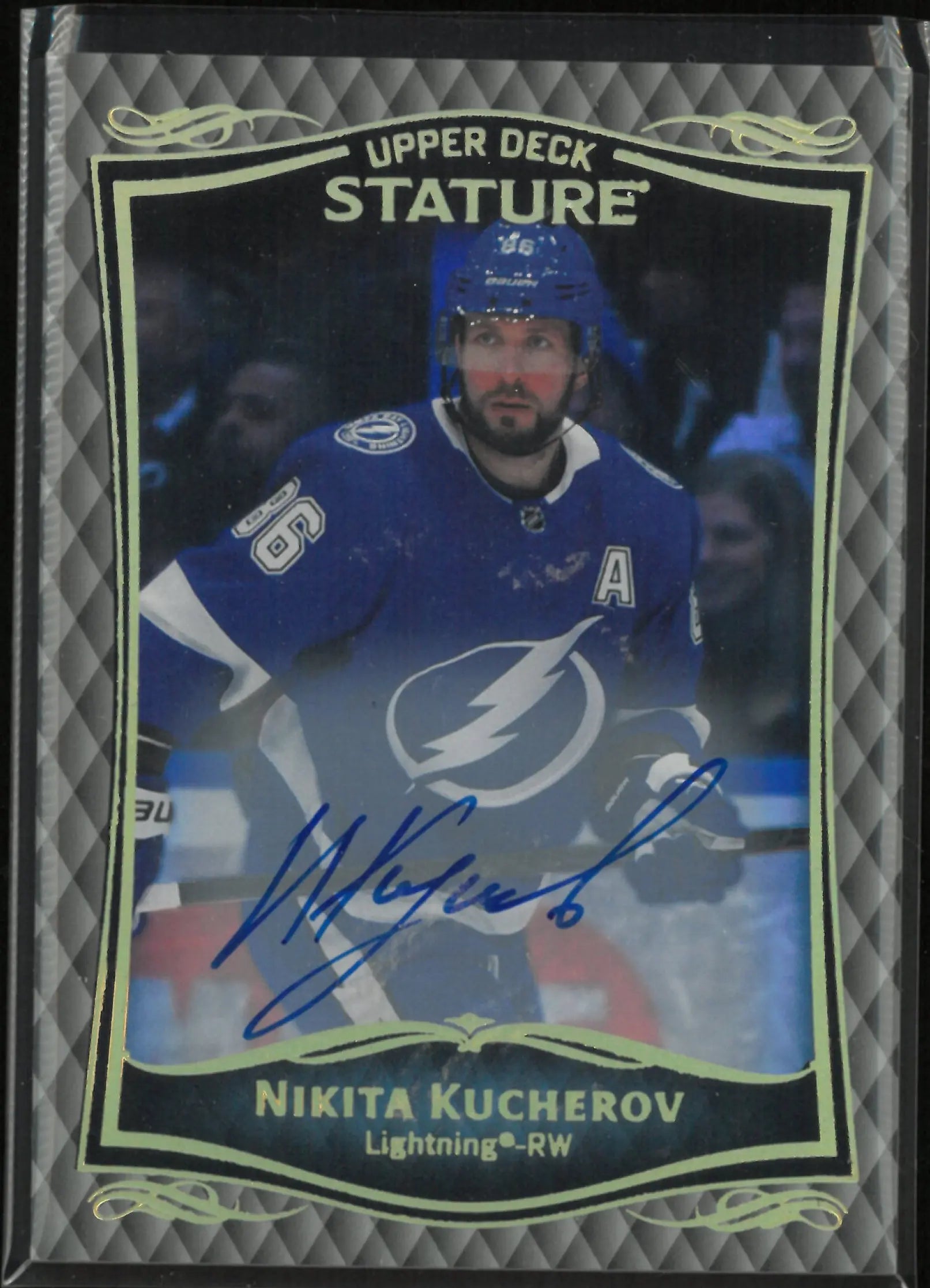 2023-24 Upper Deck Stature Autograph Nikita Kucherov Auto 