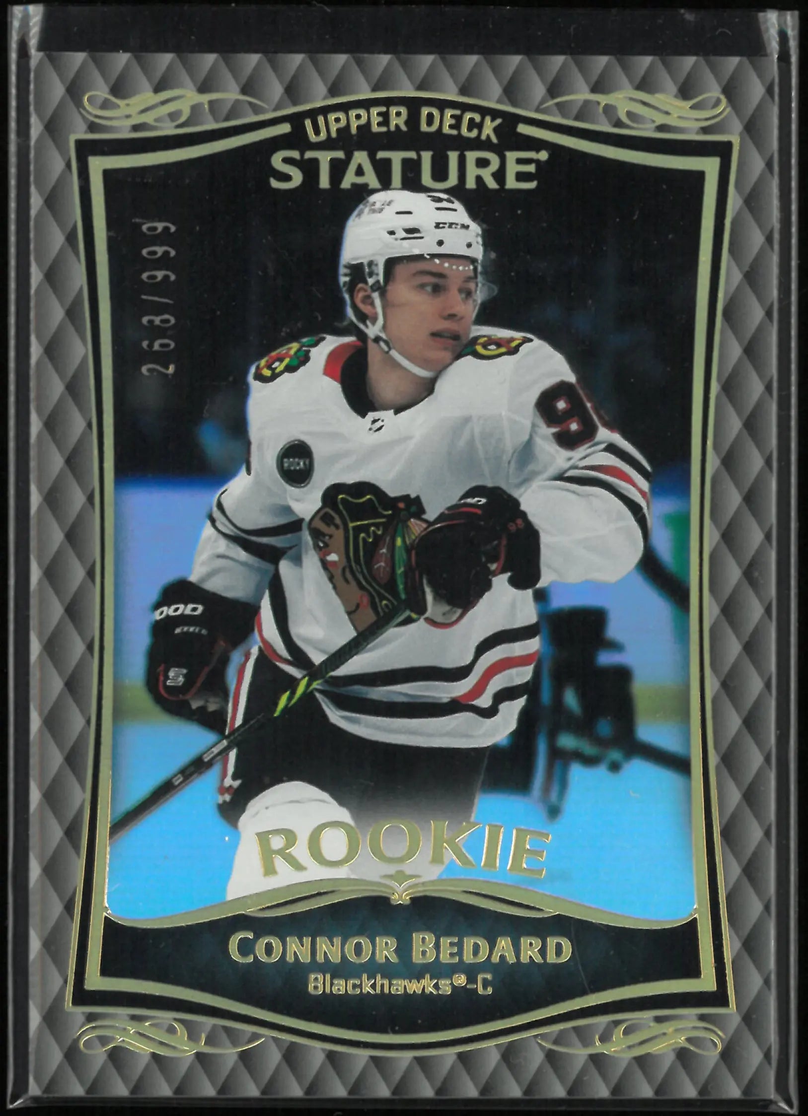 2023-24 Upper Deck Stature Rookie Connor Bedard RC /999 