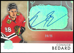 2023-24 Upper Deck The Cup Connor Bedard RC Rookie Rink Gallery Auto /25 