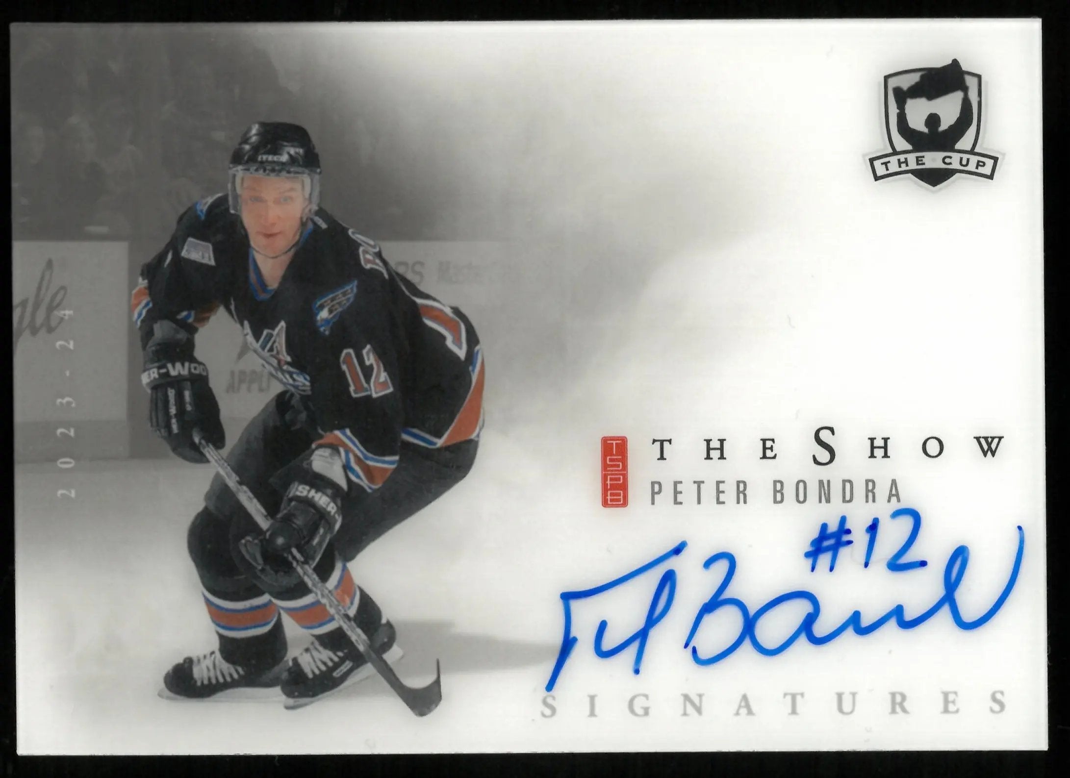 2023-24 Upper Deck The Cup Peter Bondra The Show Auto SP 