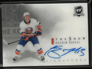 2023-24 Upper Deck The Cup The Show Autograph Mathew Barzal Auto 