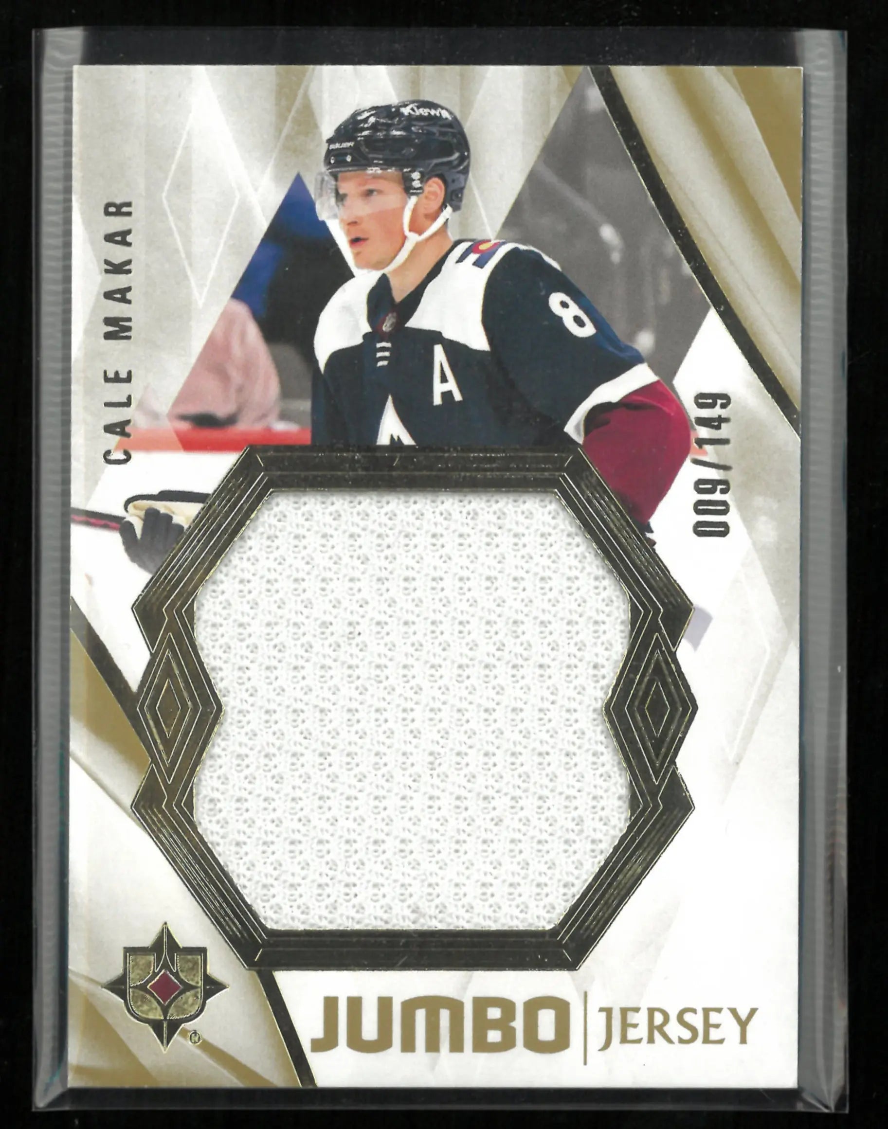 2023-24 Upper Deck Ultimate Collection Cale Makar Jumbo Patch /149 