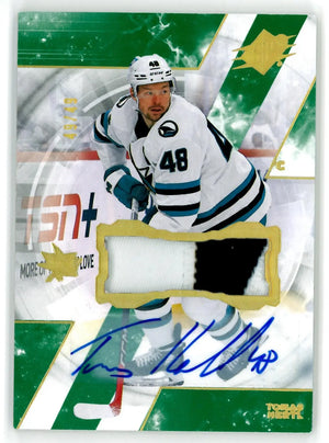 2023-24 Upper deck SPx Hockey Auto Patch Tomas Hertl Autograph 49/49 