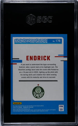 2023 Donruss Soccer Endrick Rated Rookie Cubic SGC 9.5 