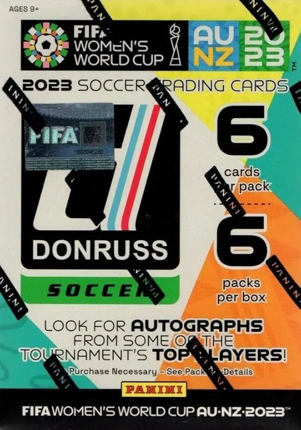2023 FIFA Women's World Cup Donruss Soccer Blaster Box 