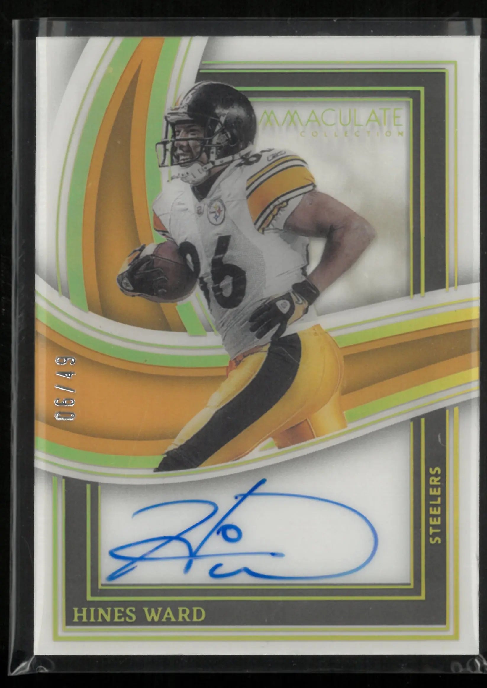 2023 Panini Immaculate Steelers Signed Hines Ward Autograph Auto /49 