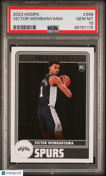 その他 2023-24 PANINI NBA HOOPS Wembanyama SSP 2023-24 Panini NBA Hoops Premium Stock - City Edition #25 Victor