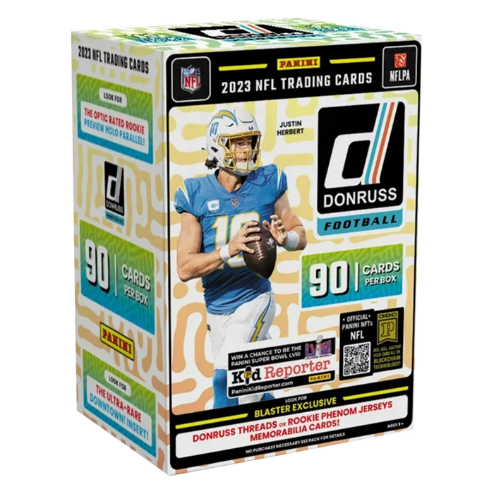 2023 Panini NFL Donruss Football Blaster Trading Cards