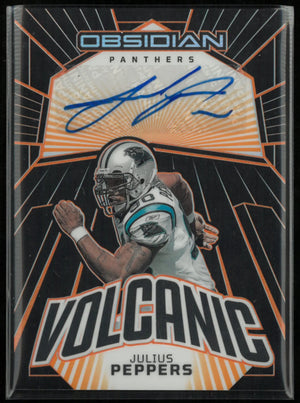 2023 Panini Obsidian Volcanic Autograph Julius Peppers Auto /49 