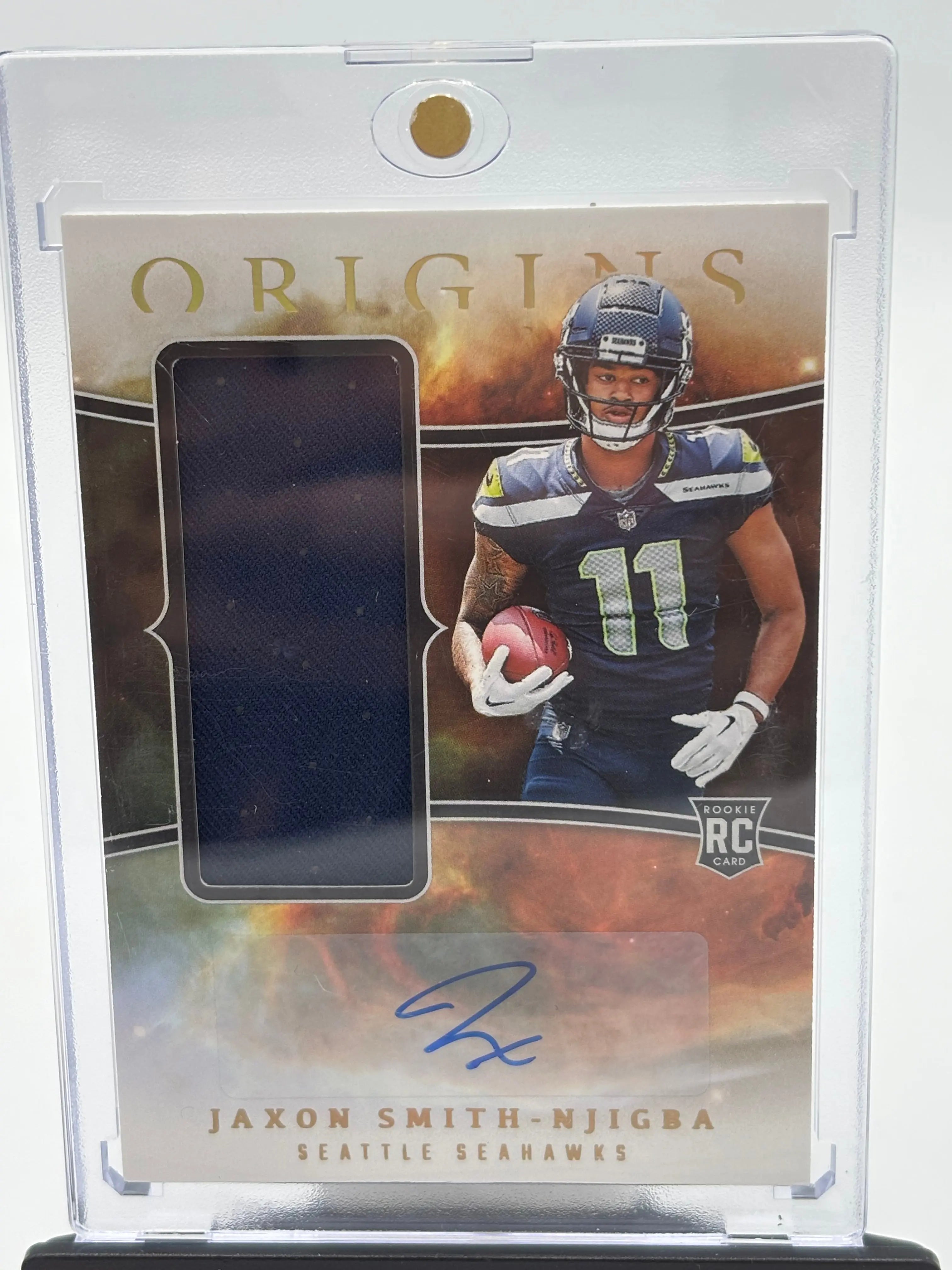 2023 Panini Origins Rookie Patch Autograph Jaxon Smith-Njigba Auto RC 