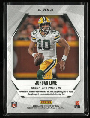 2023 Panini Phoenix Jordan Love Patch Autograph Auto /10 