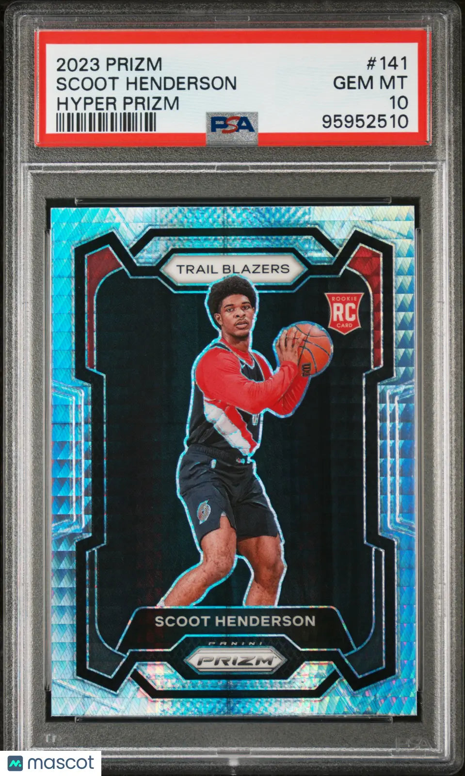 SCOOT HENDERSON PRIZM DRAFT VENOM PSA10
