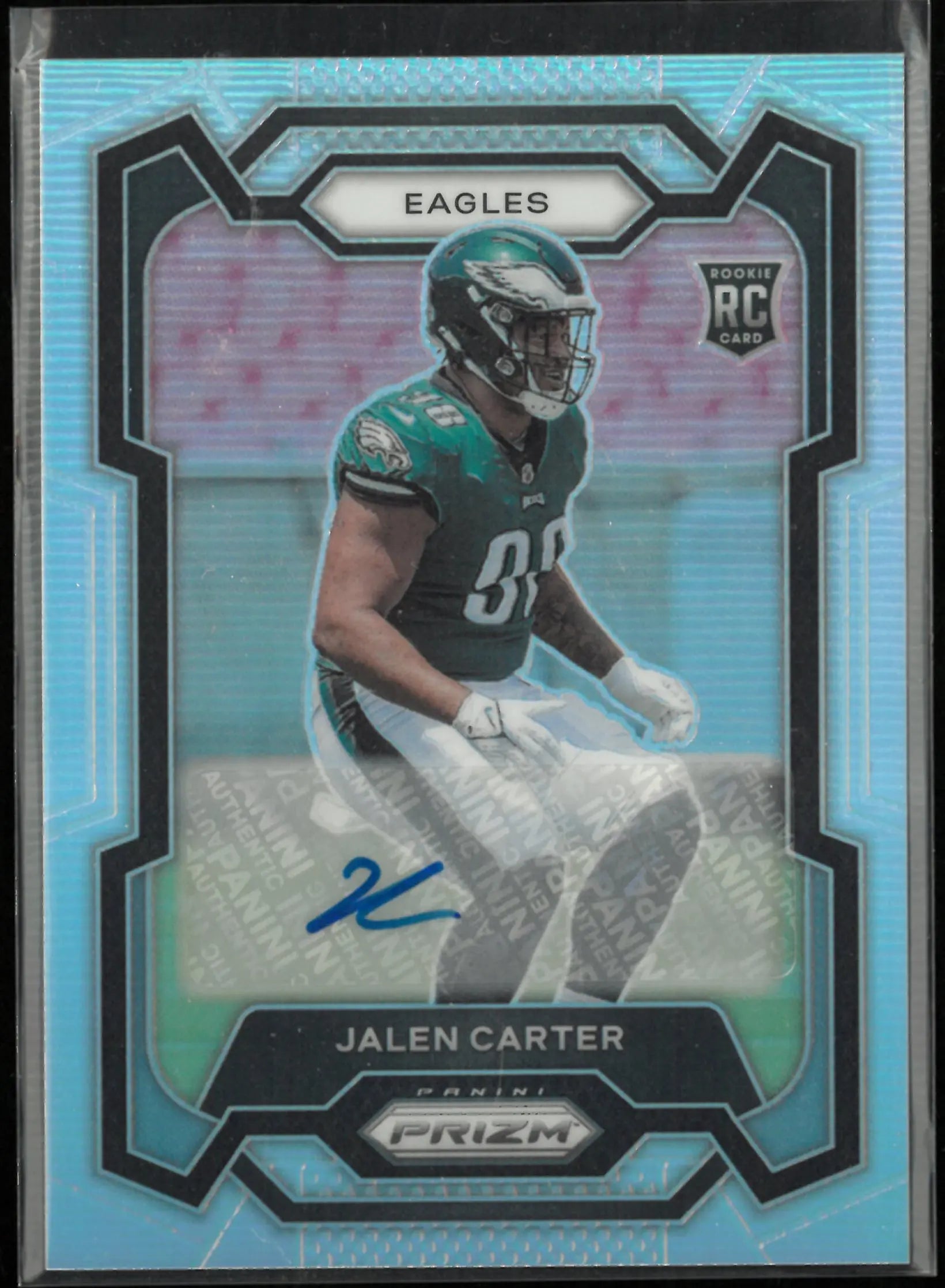 2023 Panini Prizm Rookie Autograph Jalen Carter Auto RC 