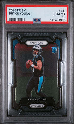 2023 Panini Prizm Rookie  Bryce Young RC PSA 10 