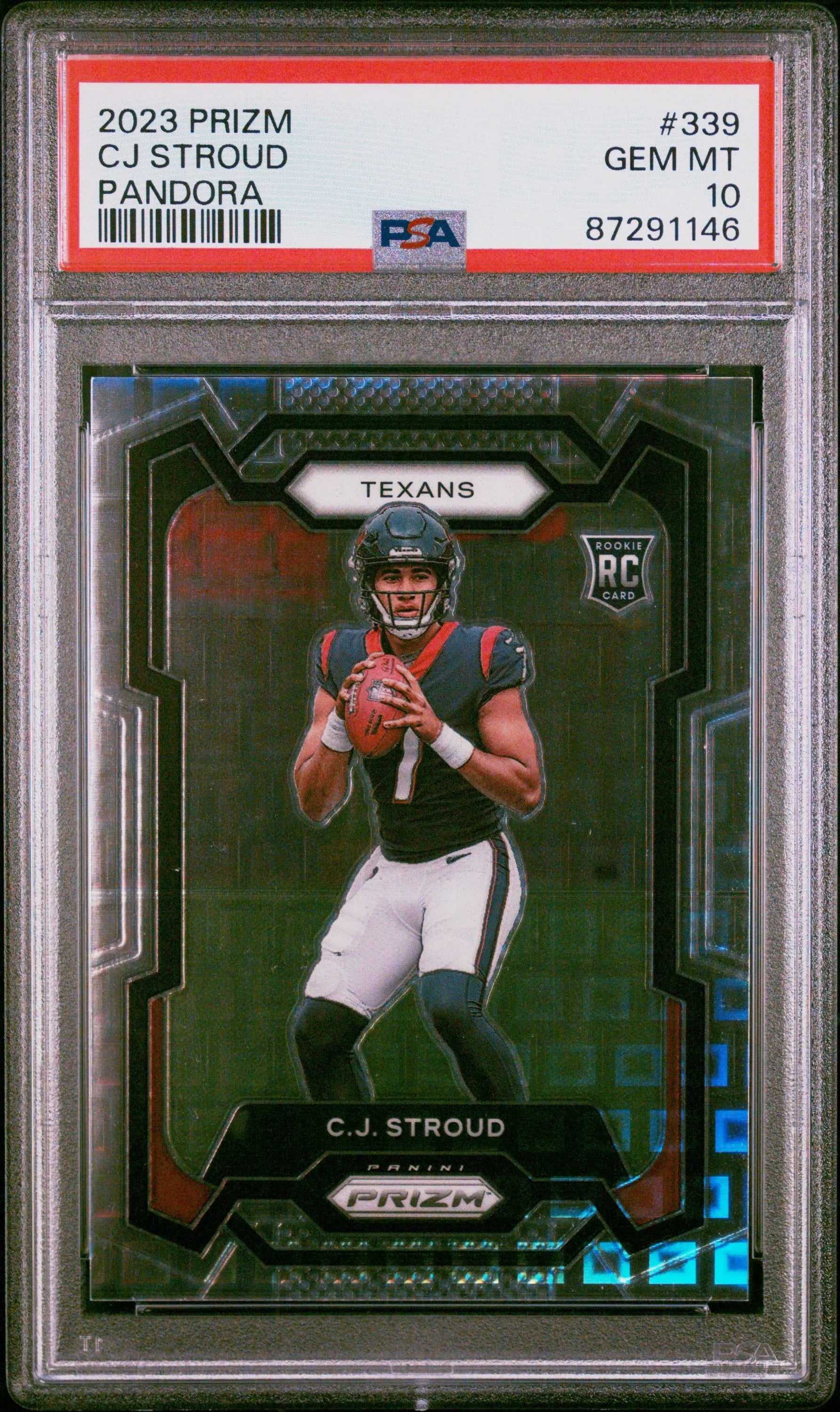 2023 Panini Prizm Rookie CJ Stroud  Pandora /400 RC PSA 10 