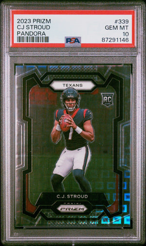 2023 Panini Prizm Rookie CJ Stroud  Pandora /400 RC PSA 10 