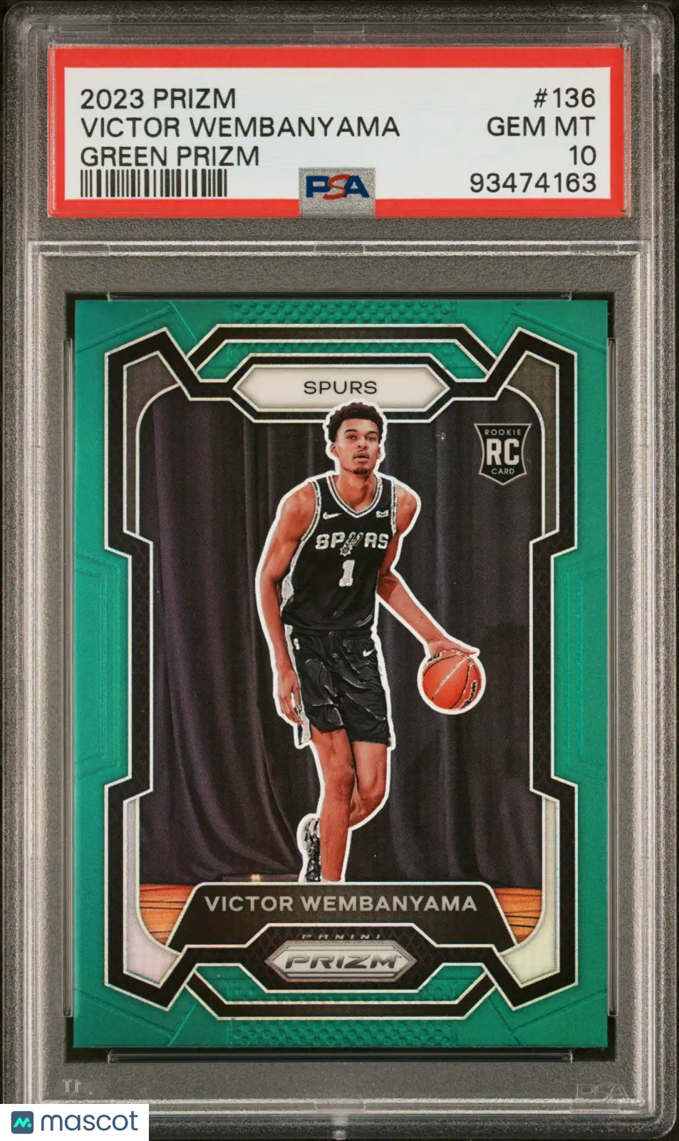 その他 2023 PANINI INSTANT WEMBANYAMA PSA10 PSA 10 2023 Panini Instant Victor Wembanyama Rookie RC Slenderman