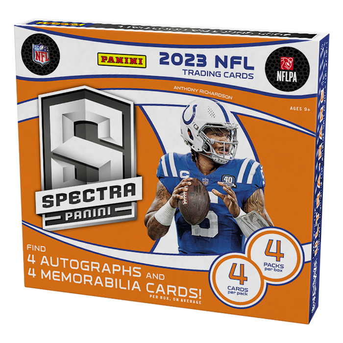 2023 Panini Spectra NFL Trading Card Box